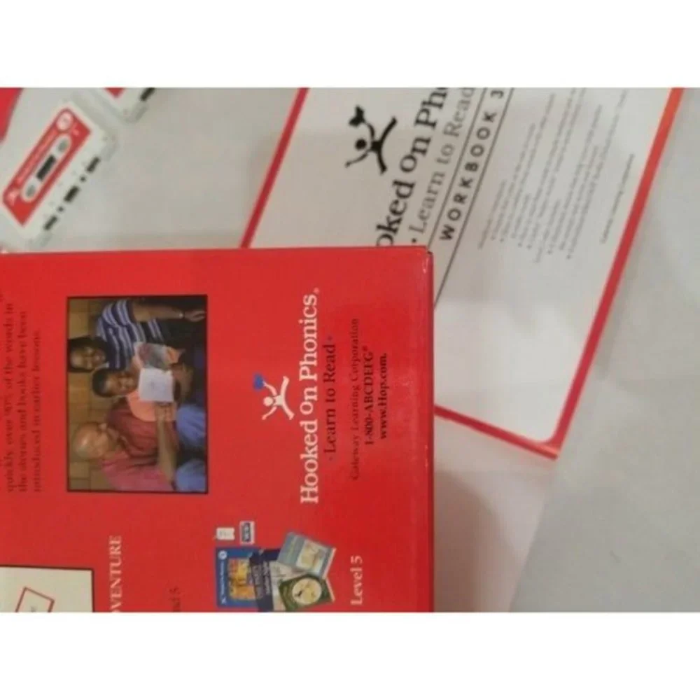 Hooked on Phonics Learn to Read‎ Level 3 program books CDs cards workbook